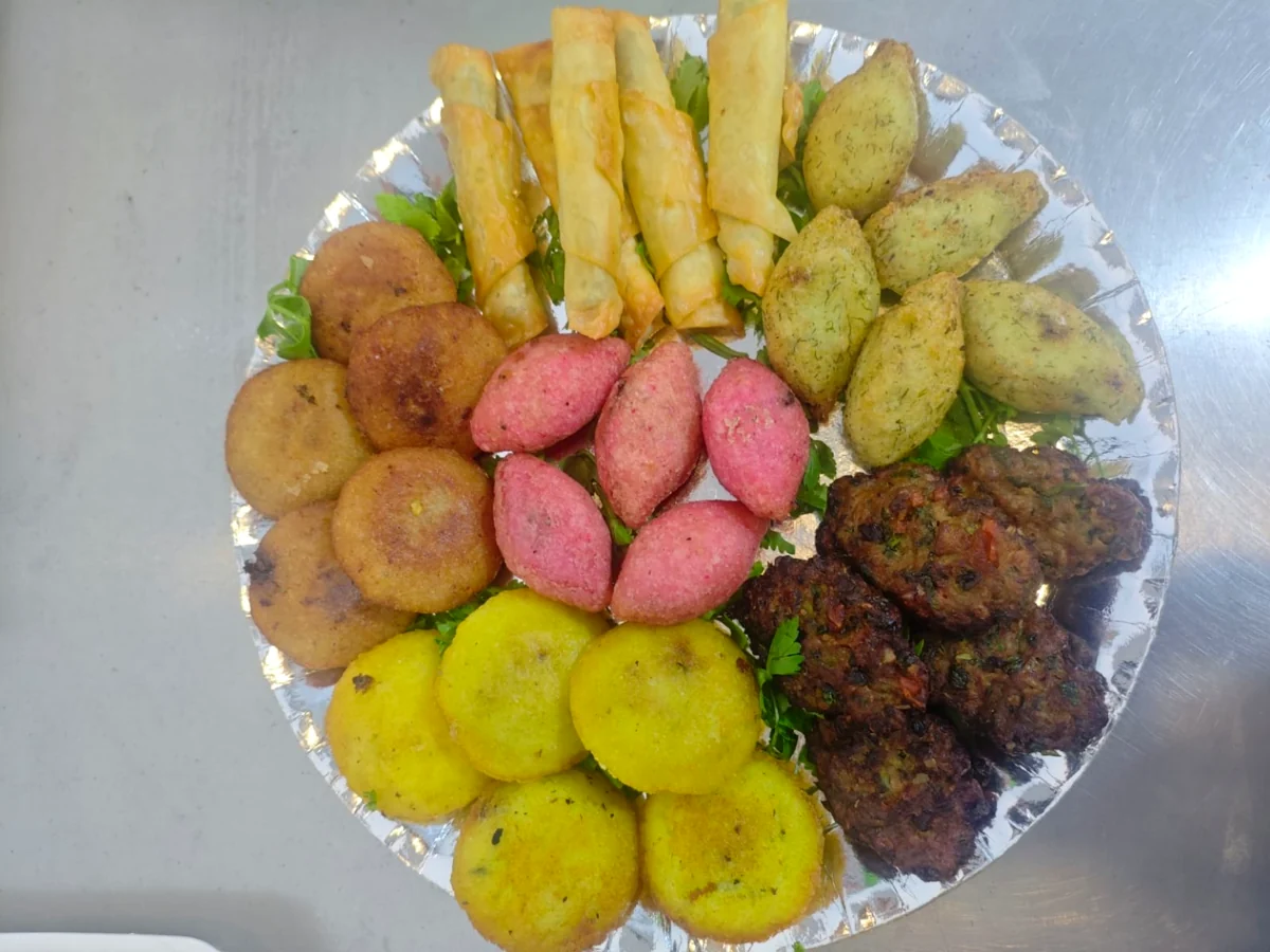 صينية مقليات متنوعة