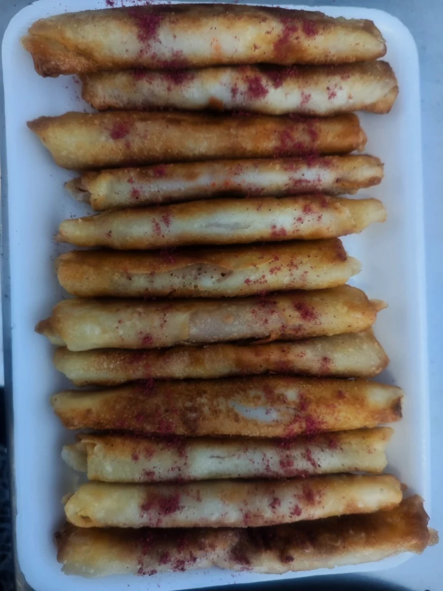 صينية رول مسخن الدجاج