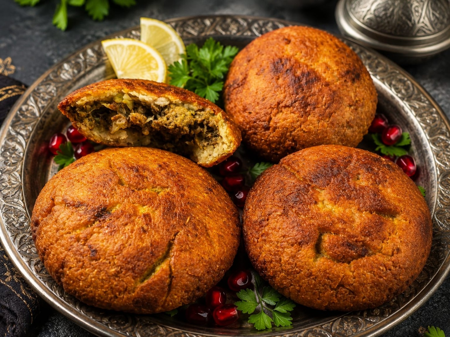 كبة جريش قلي